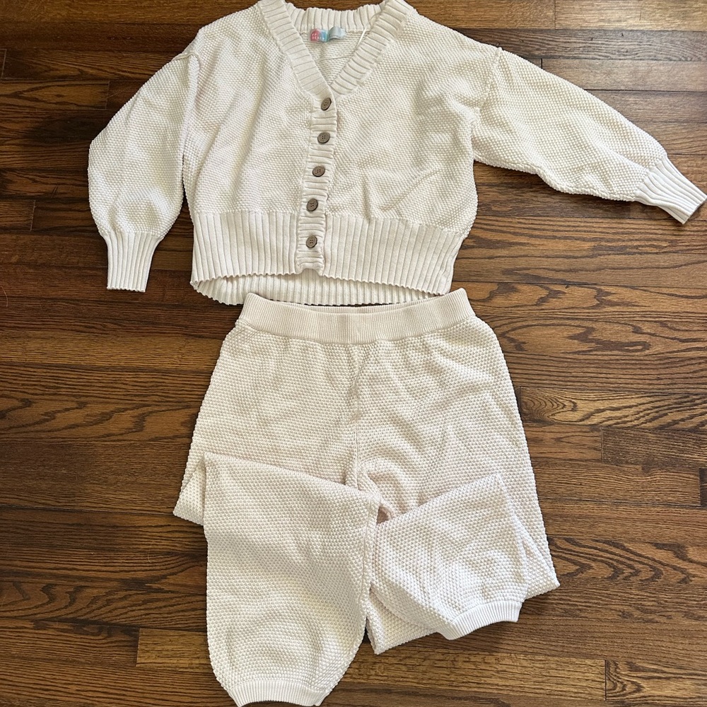 Free People Knit Lounge Set